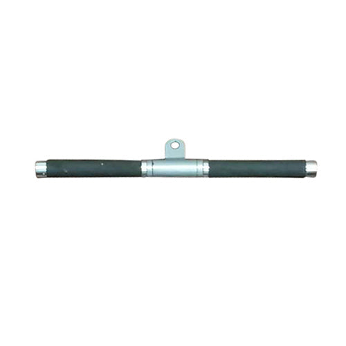 20" Rotating Straight Bar - Cable Attachment - Premium Rubber Grips - Superior Range of Motion