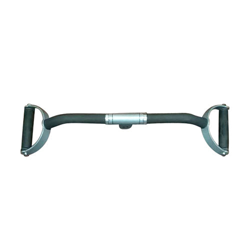 24" Rotating Lat Bar with D-Handles - Cable Attachment - Premium Rubber Grips