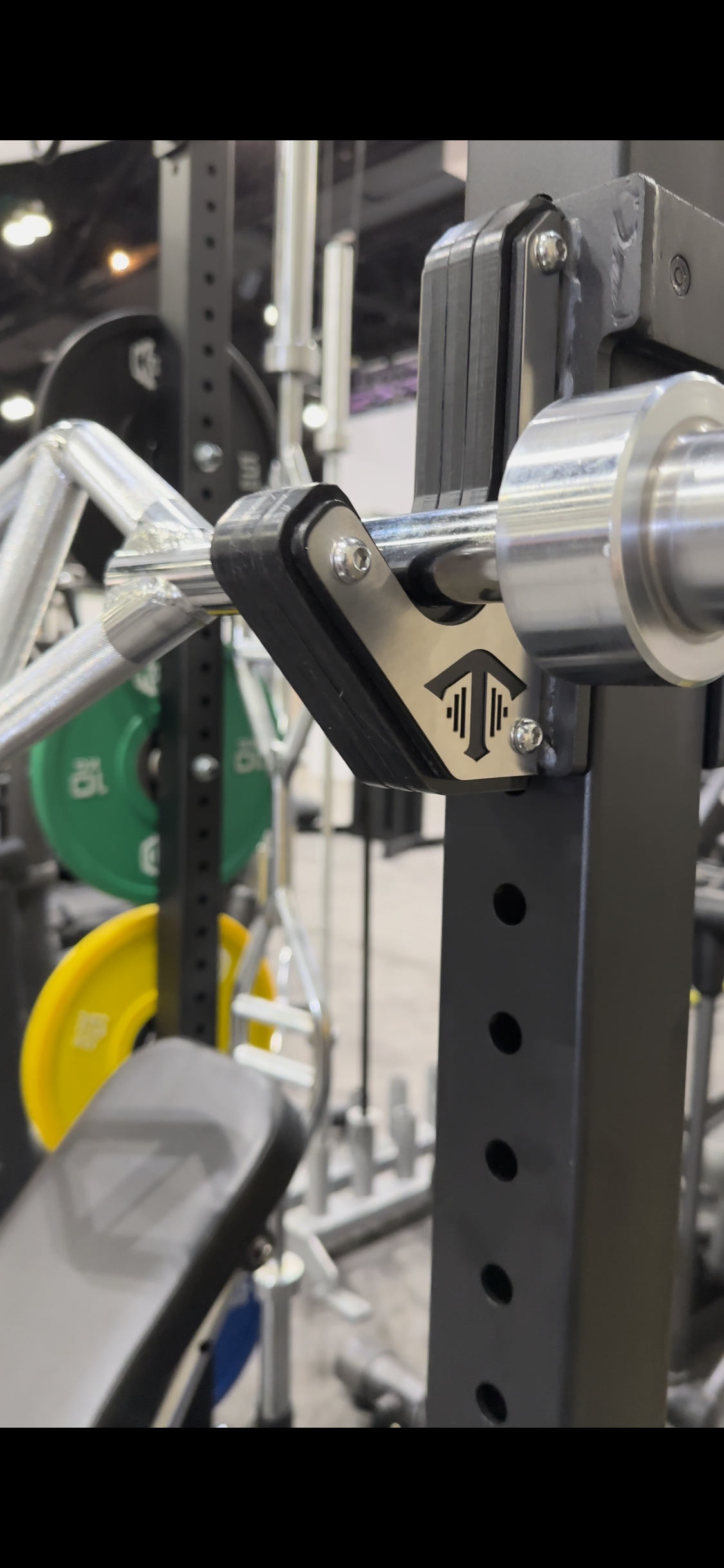 TGrip Commercial Squat Stand - 3x3 Steel - Functional Multi-Grip Pull-Up - Bar & Plate Storage - J-Hooks