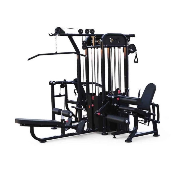 4 Stack Megatron Compact Multi-Gym - Space Saving - Leg Extension/Curl, Lat Pull, Low Row, Multi-Press