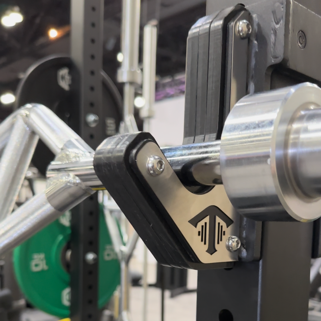TGrip Commercial Half Rack - 3x3 Steel - Functional Multi-Grip Pull-Up - Bar & Plate Storage - J-Hooks