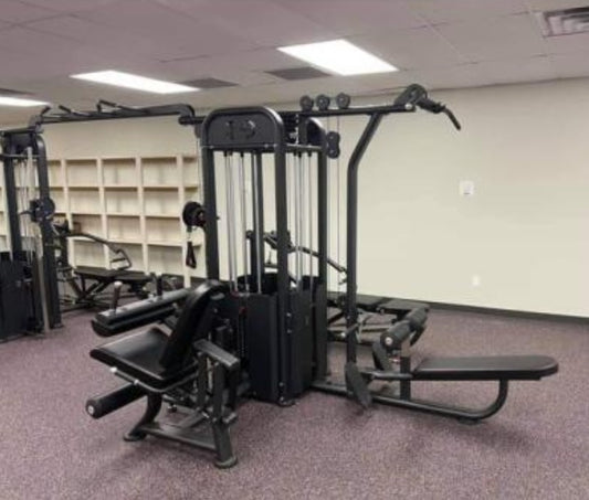 8 Stack Megatron Compact Multi-Gym - Comprehensive Commercial Grade Space Saving