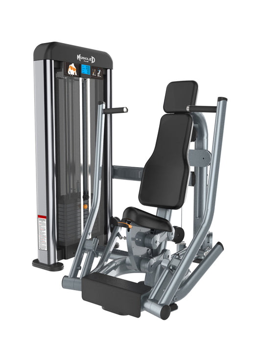 Elite Plus Chest Press - Commercial Adjustable Seated Pin Selectorized General Chest Press