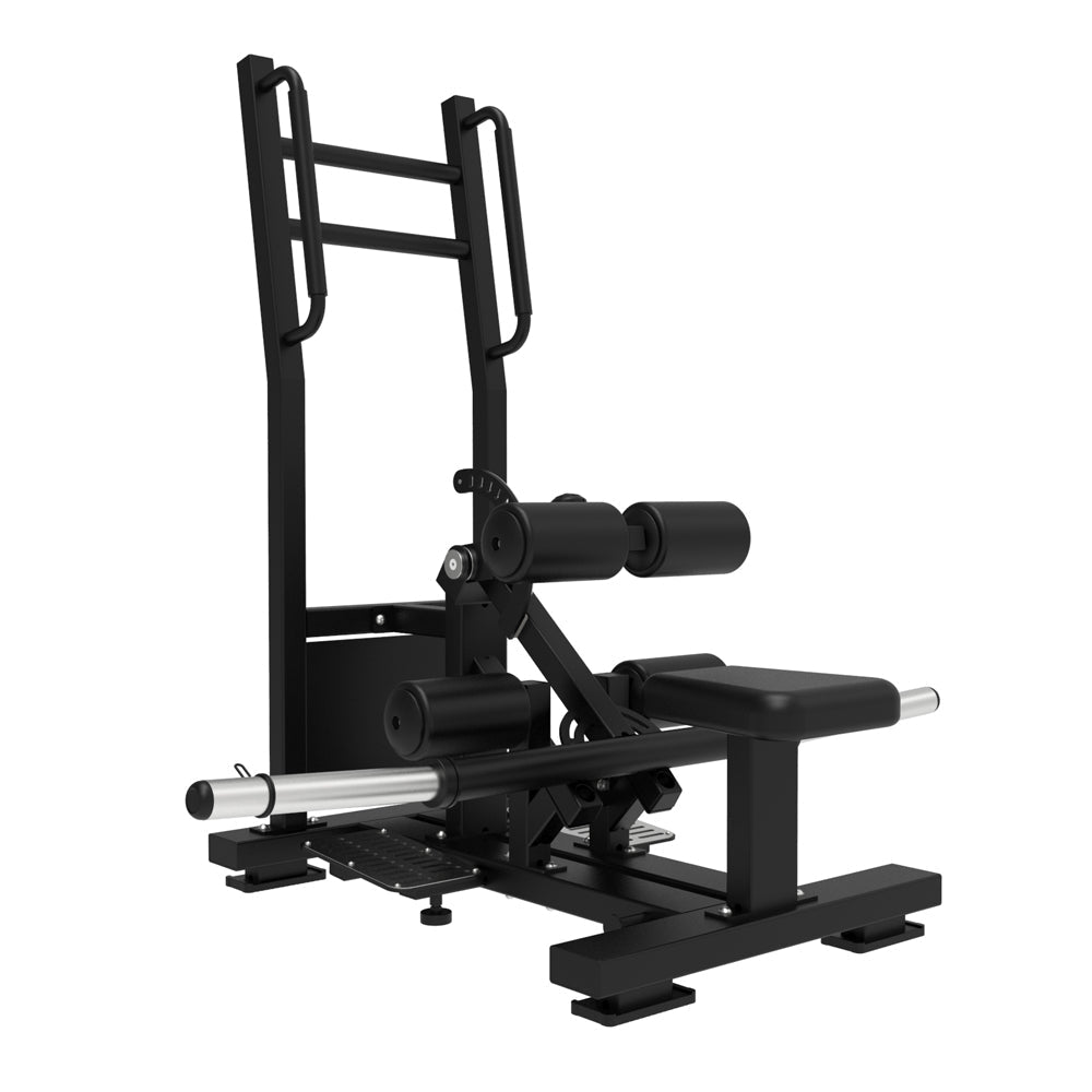 Excel Standing Hip Thrust - Plate Load Hip Extension - Band Compatible- Adjustable Pads