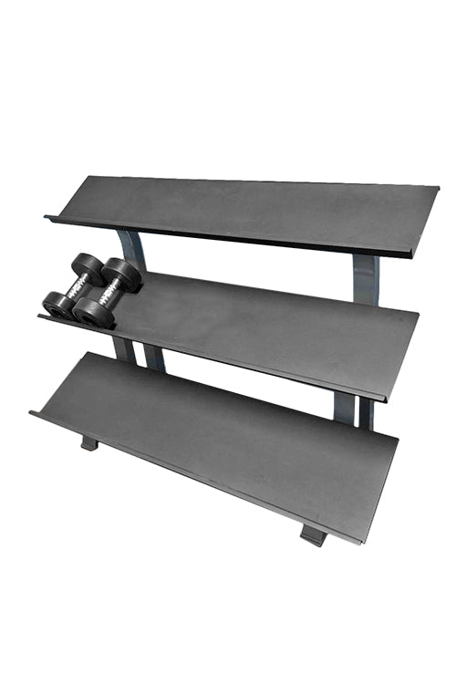 3-Tier Hex Dumbbell Rack - 15 Pairs - Storage