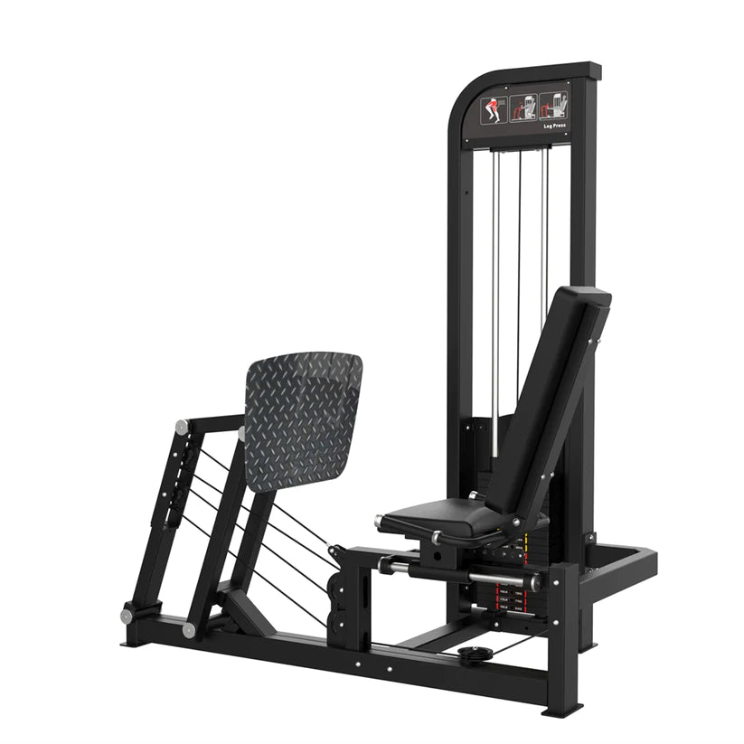 Excel Horizontal Leg Press - Selectorized Leg Machine - Calf Raise