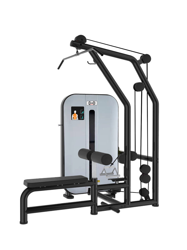 Vogue Lat/Low Row - Adjustable Seated Pin Selectorized