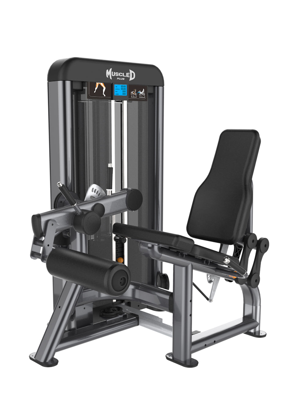 Elite Plus Leg Extension - Commercial Adjustable Seated Pin Selectorized Leg Curl