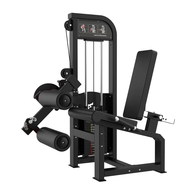 Excel Leg Extension/ Seated Leg Curl Combo - Selectorized Leg Machine - Simple Adjustments