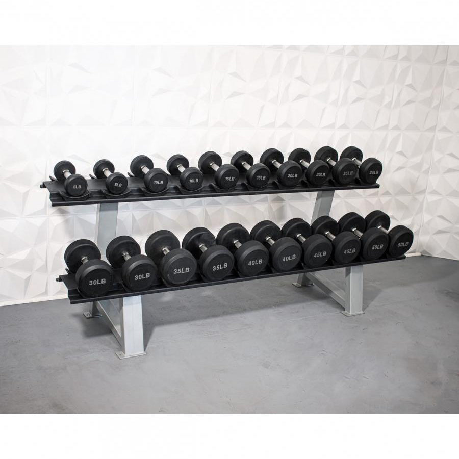 Pro Rubber Dumbbell Set - Premium Rubber Dumbbell Set