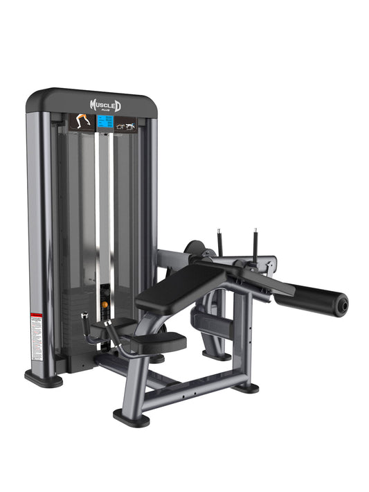 Elite Plus Prone Leg Curl - Commercial Adjustable Seated Pin Selectorized Prone Leg Combo Femoris Workout
