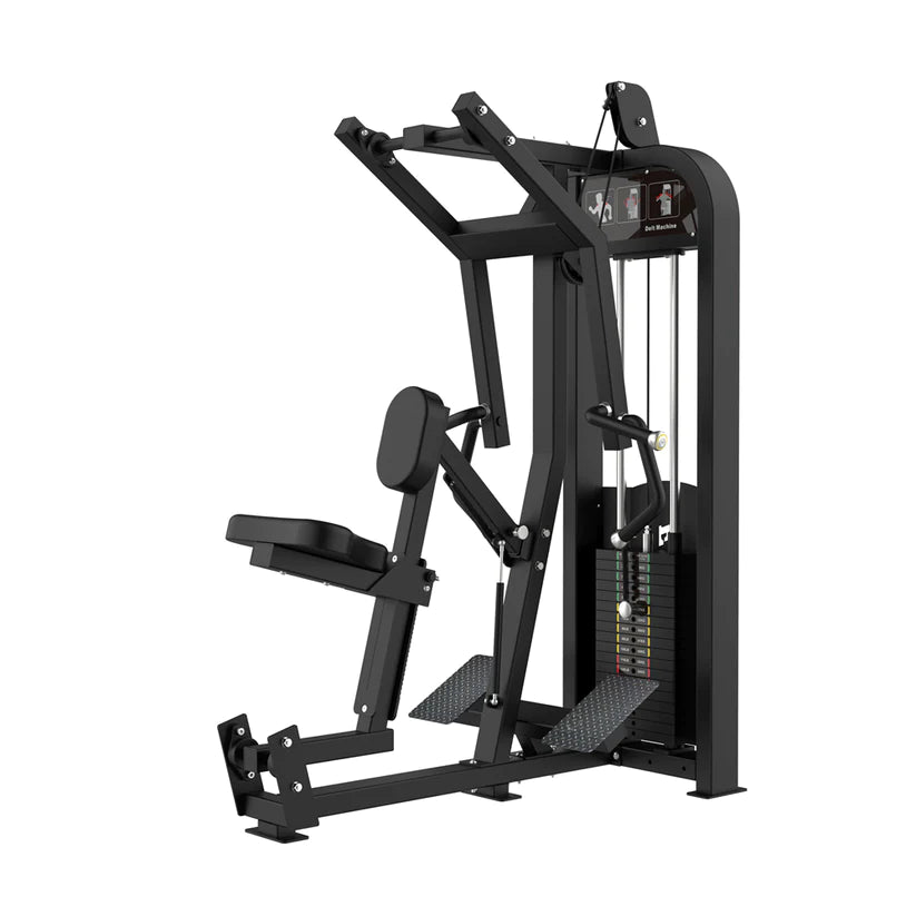 Excel Seated Row - Selectorized Back Row - Gas Shock Assisted Adjustments