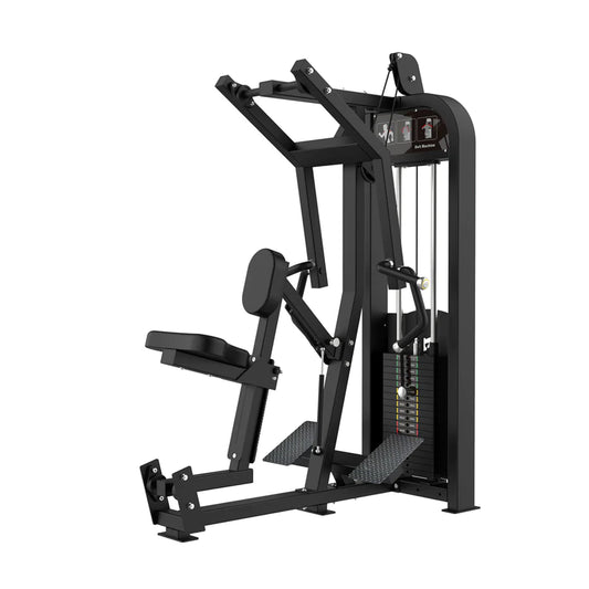 Excel Seated Row - Selectorized Back Row - Gas Shock Assisted Adjustments
