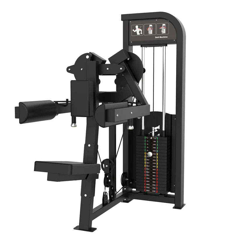 Excel Side Lateral - Selectorized Delt Raise - Gas Shock Assisted Seat Adjustment