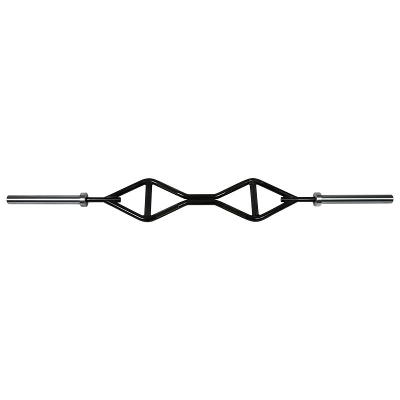TGrip Pro Series Single Handle Olympic Bar (Rotating Ends) - Multi Grip - Strength Training - Football - Swiss - Neutral