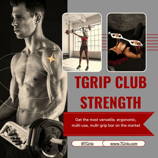 TGrip Club Strength Bar (White)