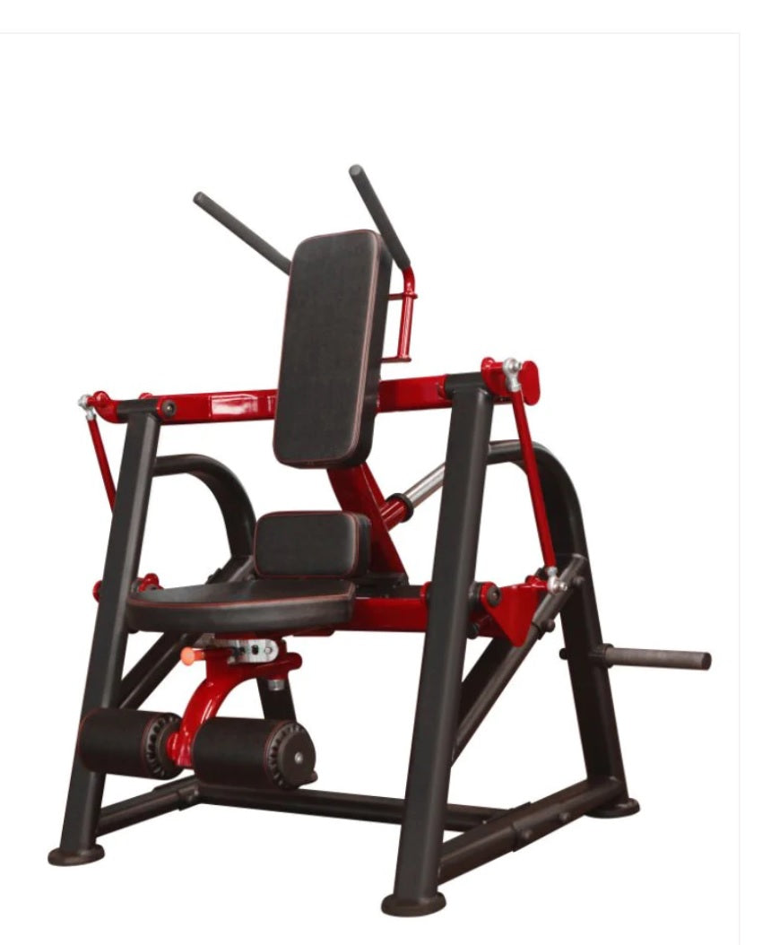 Pro Strength Abdominal Crunch - Seated Plate Loaded Adjustable Abs Oblique Trainer