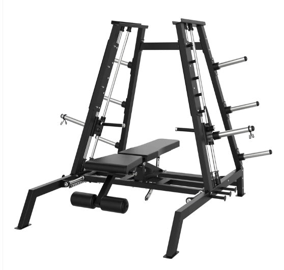 Excel Convergent Bench / Incline / Shoulder Press Combo - Plate Load - Band Compatible