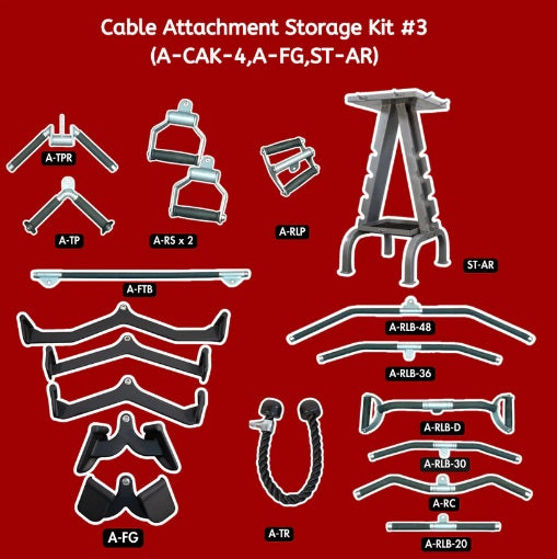 Ultimate Cable Attachment Storage Kit #3