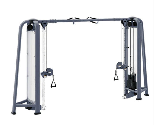 Megatron Deluxe Cable Crossover - 2 Functional Columns - Multi-Handle Pull-Up Bar - Selectorized Weight Adjustment