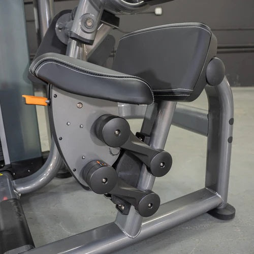 Elite Plus AB Crunch - Commercial Adjustable Seated Pin Selectorized Abdominal Crunch