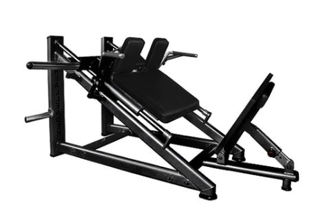 30 Degree Linear Hack Squat Machine - Plate-Loaded - Adjustable Foot Plate