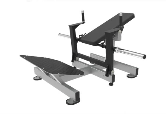 Excel Base Plate Loaded Hip Thruster - Adjustable Ergonomic - Glute Workout
