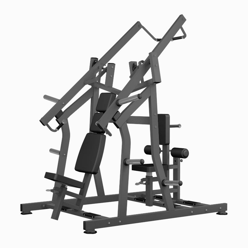 Excel Iso-Lateral Chest/Back Combo - Plate Loaded - Gas Shock Assisted Seat Adjustment