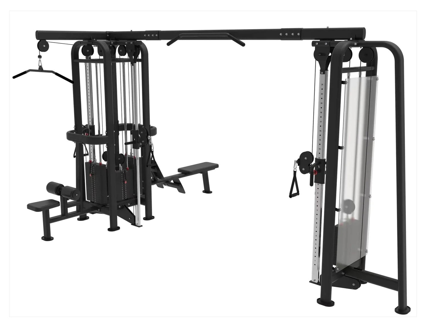 5 Stack Megatron Standard Jungle Gym 2 Colors - Sturdy Commercial-Grade Upper Body Workout
