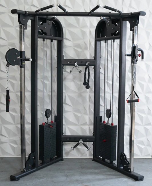 Dual adjustable pulley functional trainer in New York gym