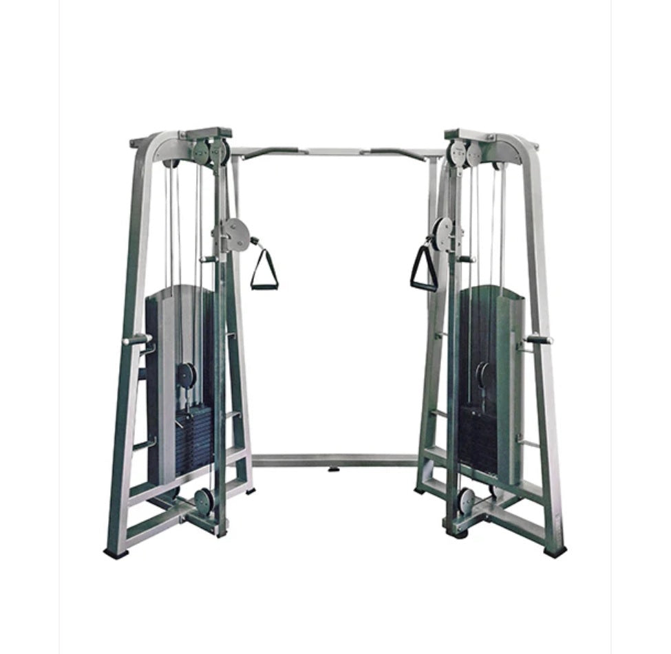 Megatron Quad Functional Trainer - Selectorized Weight Adjustment - Angled Chin Bar - Adjustable Columns