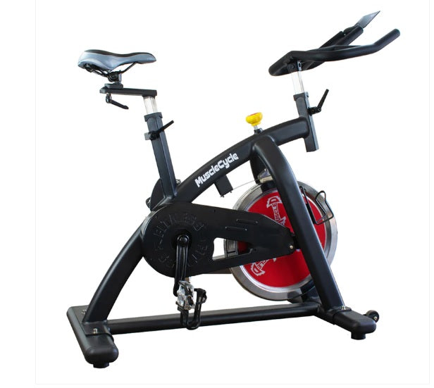 Stationary Exercise Bike - Commercial Grade Device Holder