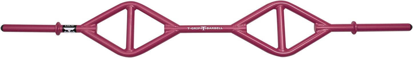 TGrip Club Strength Bar (Pink) - Multi Grip - Functional Training - Football - Swiss - Neutral