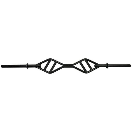 TGrip Pro Series Double Angle Olympic Bar with Solid Ends - Multi Grip - Functional Training - Football - Swiss - Neutral