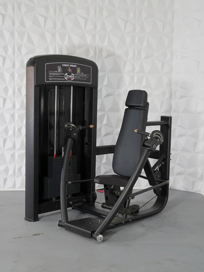 Elite Selectorized Chest Press - Commercial Adjustable Seated Pin Selectorized Chest Workout