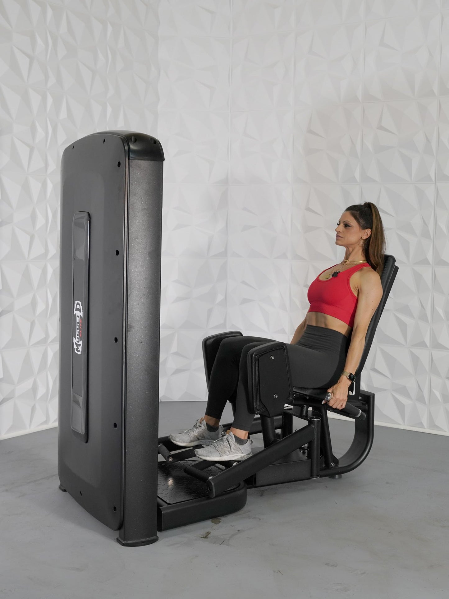 Elite Selectorized Inner & Outer Thigh - Commercial Adjustable Seated Pin Selectorized Inner Outer Thigh Combo