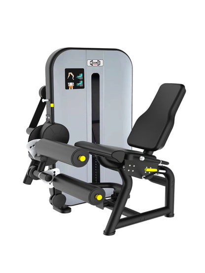 Vogue Leg Extension/Seated Leg Curl Combo - Seated Adjustable Pin Selectorized Leg Curl/Extension Combo