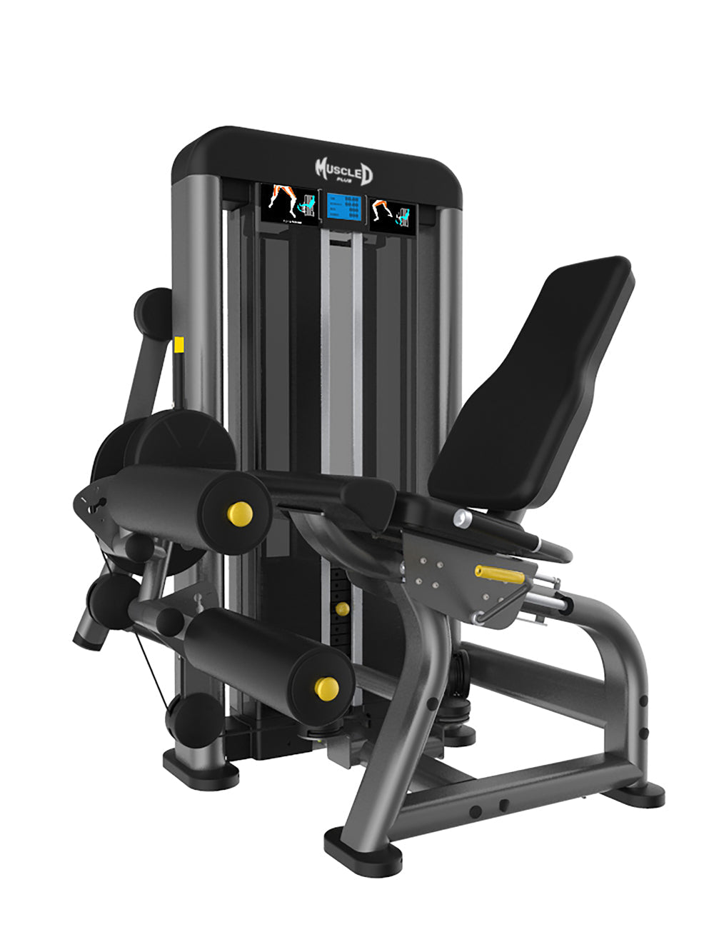 Elite Plus Leg Ext/Seated Leg Curl Combo - Commercial Adjustable Seated Pin Selectorized Leg Extension/ Leg Curl Combo