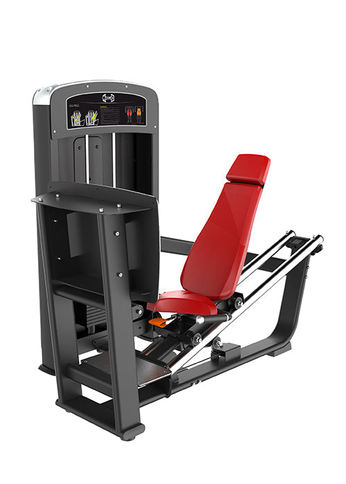 Elite Selectorized Leg Press - Commercial Adjustable Seated Pin Selectorized Quads Glutes Workout Leg Press