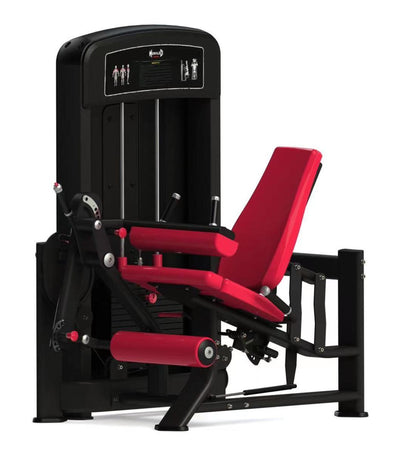 Elite Selectorized Leg Extension Seated Leg Curl Combo - Commercial Adjustable Seated Pin Selectorized Leg Extension/Curl Combo