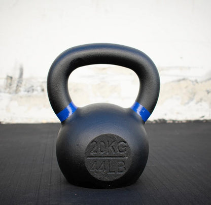 Cast Iron Kettlebells - Quality Handle Design - Heavy Duty Coating